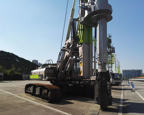 Zoomlion Zr160c-3 آلة دق خوازيق هيدروليكية عمق 62 م