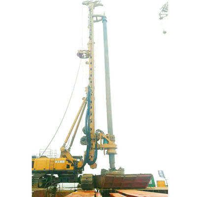 Xr550d الهيدروليكية آلة دق خوازيق معدات حفر الآبار 132M عمق